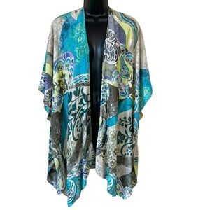 Chicos Delightful MIX RUANA Wrap
Multi Color